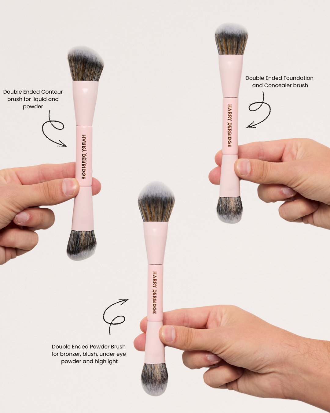Cry Proof Base Proof (3 Piece Double Ended Brush Set)