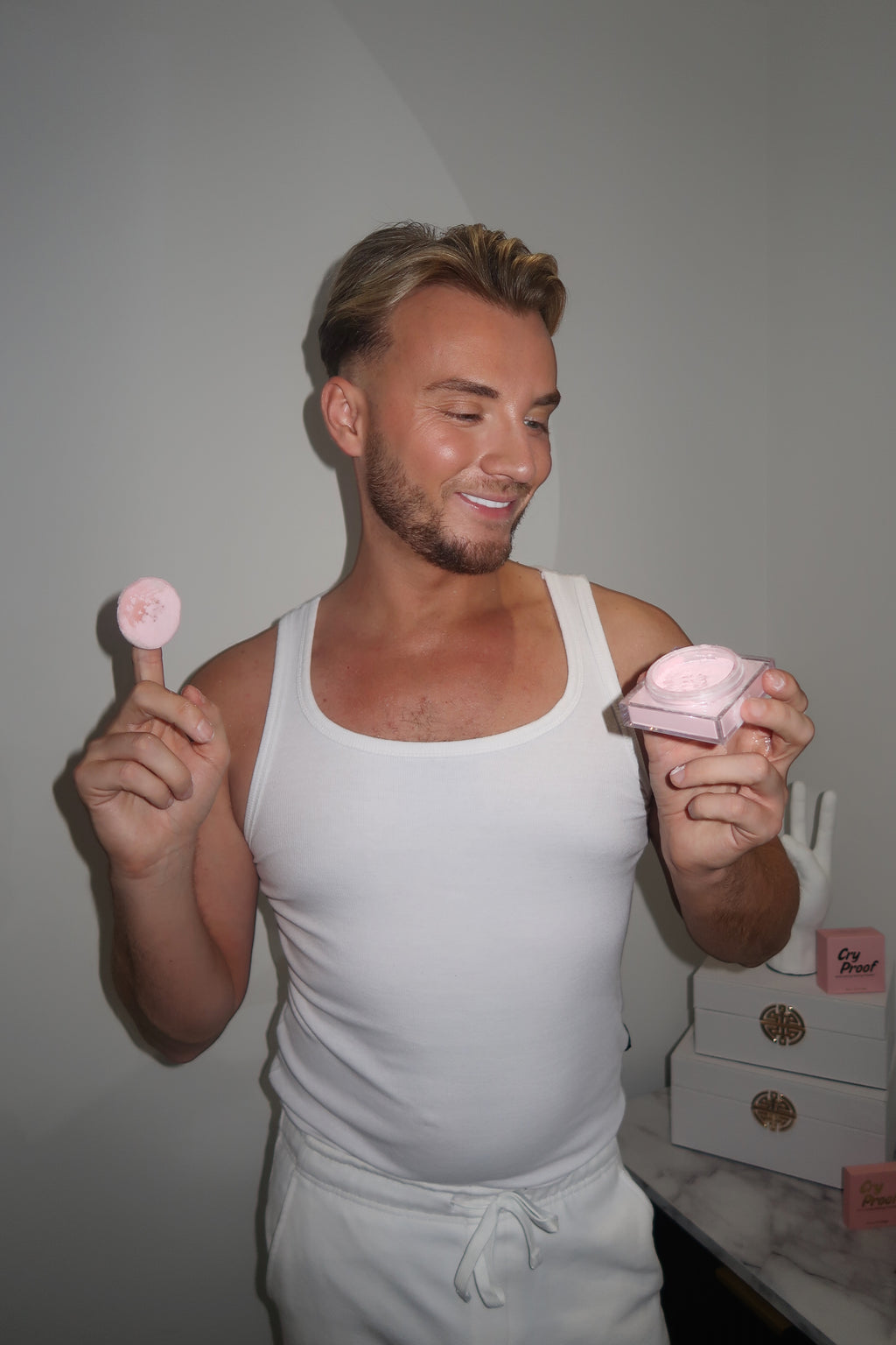 Cry Proof Airbrushing Setting Powder - Strawberry Cake