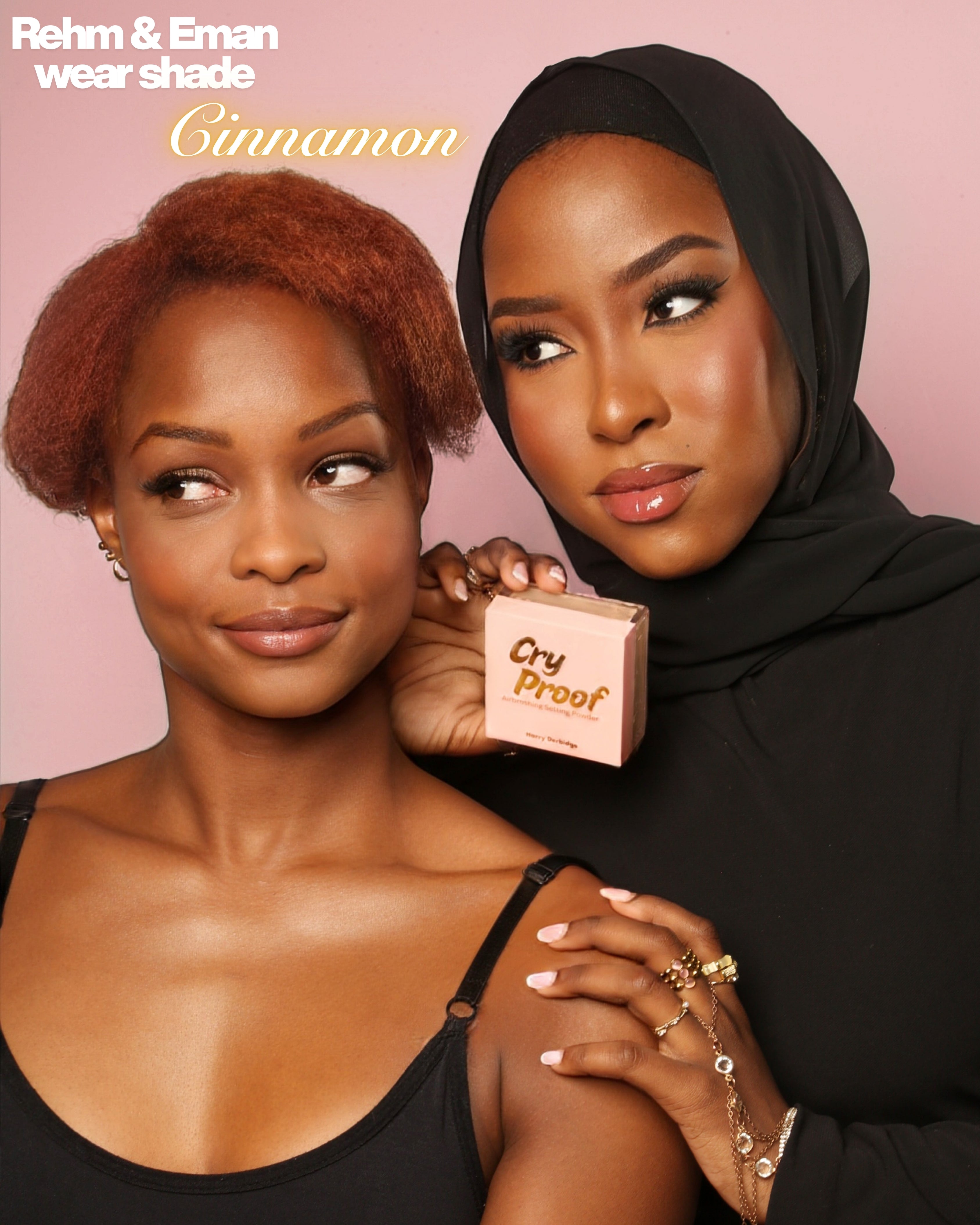 Cry Proof Airbrushing Setting Powder - Cinnamon