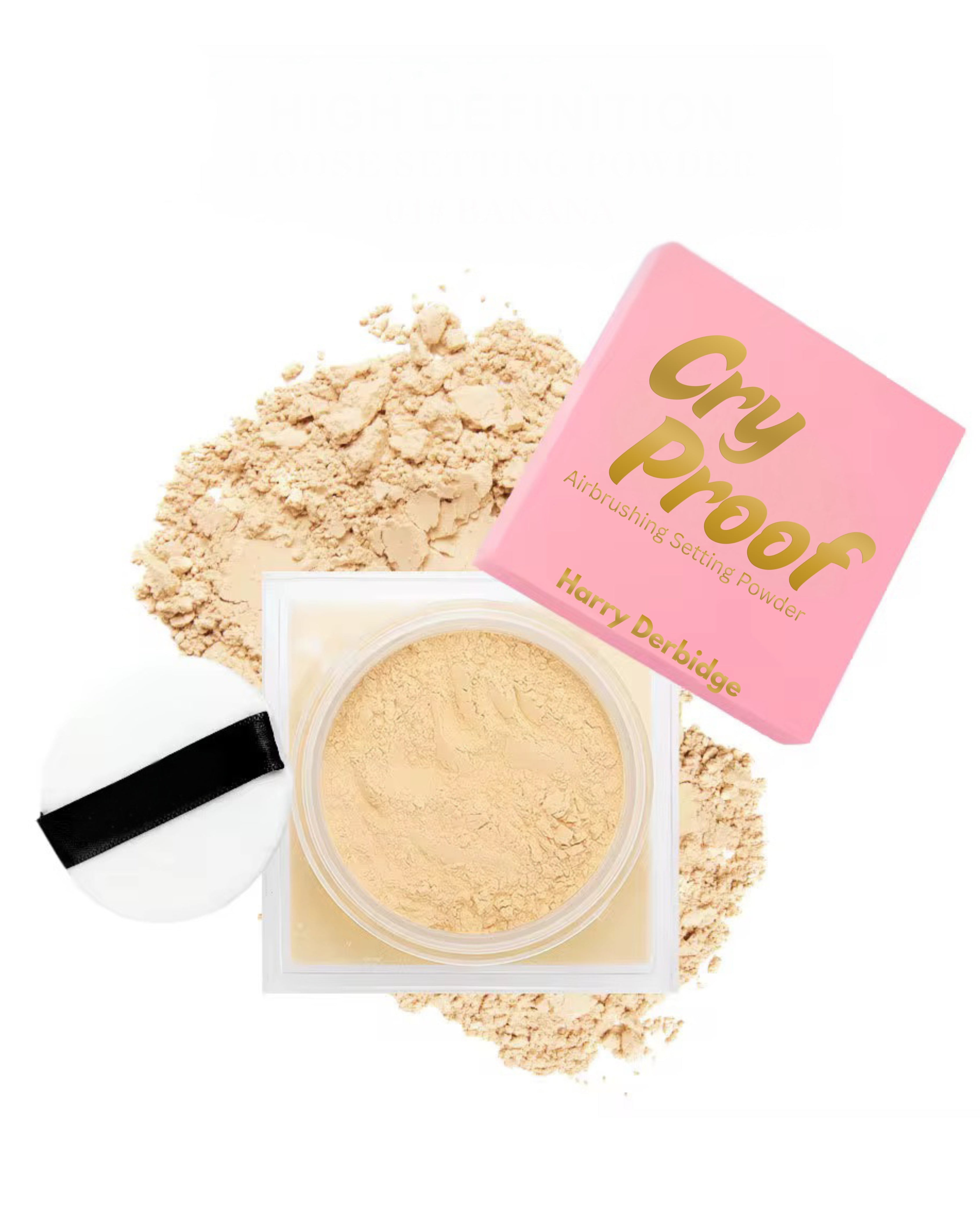 Cry Proof Airbrushing Setting Powder - Banana (PRE-ORDER)